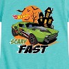 Girls' - Hot Wheels - Halloween Fitted Short Sleeve Graphic T-Shirt - 2 of 4