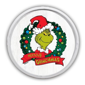Creative Products The Grinch Merry Grinchmas 20 x 20 Dr. Seuss Round Framed Print - 1 of 1