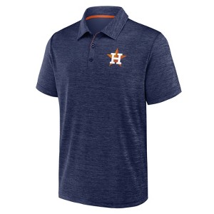 MLB Houston Astros Men's Heather Polo T-Shirt - 1 of 3