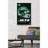 Trends International NFL New York Jets - Neon Helmet 24 Framed Wall Poster Prints - 2 of 4