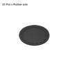 Unique Bargains Rubber Silicone Black Coasters - 3 of 4