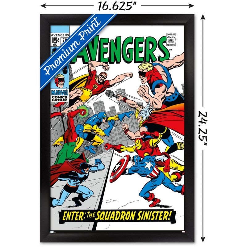 Trends International Marvel Comics - Avengers #70 Framed Wall Poster Prints, 3 of 7