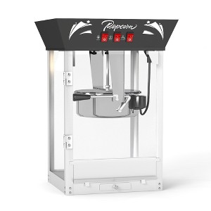 FONTOI 4/6/8/12/16 OZ Popcorn Machine with Stainless Steel Kettle Commercial Popcorn Maker with Scoop Oil Spoon and 3 Popcorn Cups - 1 of 4