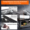 8-inch Table Saw for Jobsite, 6.7-Amp Copper Motor, Cutting Speed up to 3576RPM, 24T Blade, Compact Portable Table Saw Kit, Grey - 3 of 4