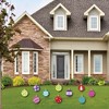 Big Dot of Happiness Colorful Ornaments Lawn Decorations - Outdoor Holiday and Christmas Yard Decorations - 10 Piece - 2 of 4
