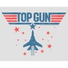 Women's Top Gun Fighter Jet and Stars Logo Racerback Tank Top - 2 of 4