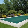 Swimline 16' x 32' Supreme Guard Rectangular Winter Cover for Right End Step In Ground Swimming Pools - Green - 4 of 4