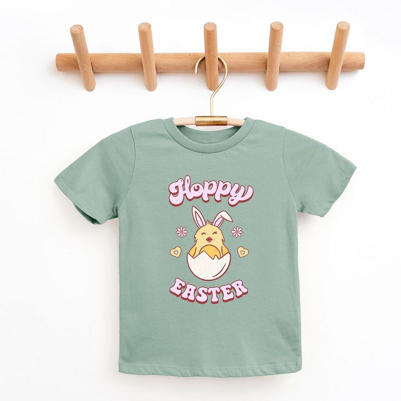 The Juniper Shop Hoppy Easter Chick Colorful Youth Short Sleeve Tee, 1 of 3
