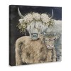 Stupell Industries Highland Cattle with Flower Garlands, 24" x 24" - 3 of 4