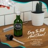 Nevlers 4 Oz Leakproof Green Glass Dropper Bottles (Pack of 24) - 4 of 4