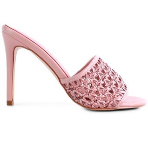 Tease Woven Heeled Slides Women - 1 of 4