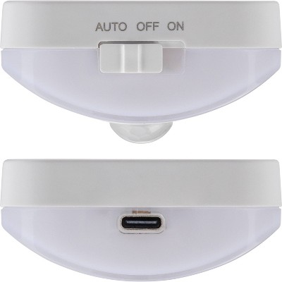 Energizer 9.5" White Rechargeable LED Motion Sensing Light Bar
