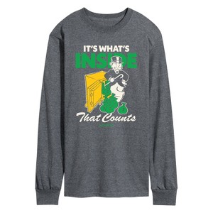 Men's - Monopoly - Its Whats Inside That Counts Long Sleeve Graphic T-Shirt - 1 of 3