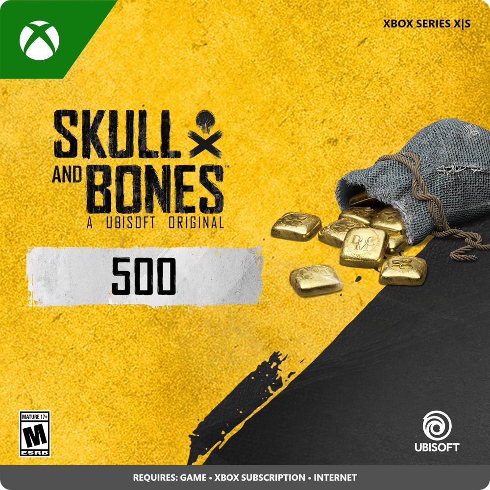 Photos - Console Accessory Microsoft Skull and Bones 500 Gold - Xbox Series X|S  (Digital)