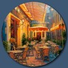 Courtside Market Global Wonders Photography Collection, Romantic Date Statement Piece Wood Décor - 3 of 4