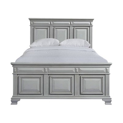 Trent Panel Bed Gray - Picket House Furnishings