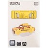Little & Wood Woodlet Taxi 3D Wooden Puzzle Kit, Easy Assembly, Ages 6+ - 3 of 4