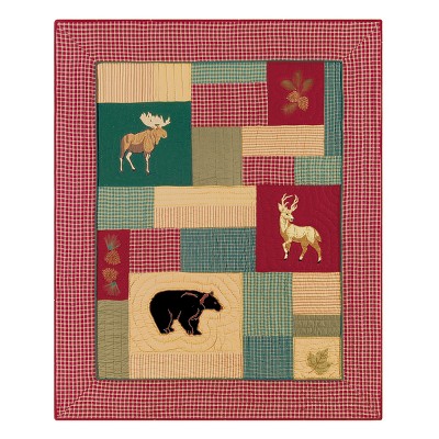 C&F Home Mountain Lodge 50" x 60" Thanksgiving Throw Blanket