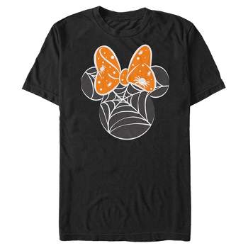 Men's Mickey & Friends Minnie Web Silhouette T-Shirt