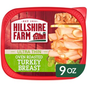 Hillshire Farms Ultra Thin Oven Roasted Turkey Breast - 9oz - 1 of 4