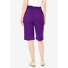 Woman Within Plus Size 7-Day Knit Bermuda Shorts - 3 of 4