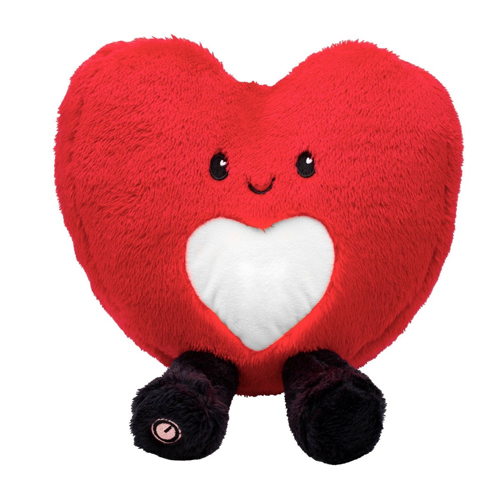 Magic Years Musical Light Up Plush Crib Toy - Heart - Valentine's Day