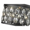 Dealey 5-Light Flush Mount Ceiling Light - Chic Steel Fixture for Glamorous Spaces - 2 of 4