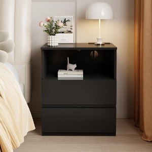 TiramisuBest Storage Cabinet Dresser Chest/End Table for Bedroom Living Room - 1 of 4