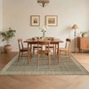 Machine Washable Rugs for Living Room Minimalist Geometric Bordered Indoor Carpet - 4 of 4