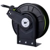 Retractable Air Hose Reel With 3/8" Inch x 50' Feet,Heavy Duty Steel Hose Reel Auto Rewind Pneumatic,Industrial Grade Rubber Hose,300 PSI - 4 of 4