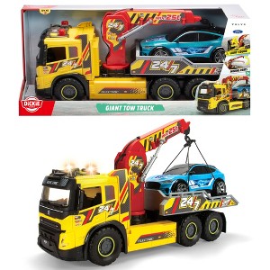 Dickie Toys Giant Tow Truck 1:16 Volvo FMX with Crane Lights Sounds Ages 3+ - 1 of 4