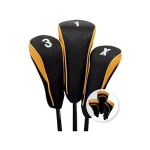 JP Lann HI-Tech Contour Golf Headcover Set 1-3-X Orange - 1 of 1