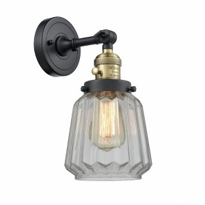 Chatham - 1 Light Wall Sconce In Art Deco Style-12 Inches Tall and 7 Inches Wide - 1 of 1