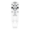 Pompeii3 1/3 Ct Mens Lab Created Diamond Wedding Ring White Gold Anniversary Band - 4 of 4