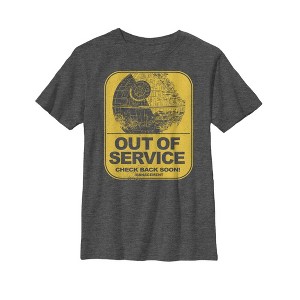 Boy's Star Wars Death Star Out of Service T-Shirt - 1 of 4