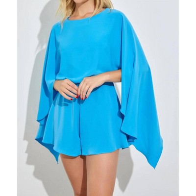 Women's Capped Sleeve Romper - DO+BE