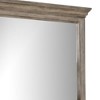 Royal Hampton Vanity Dresser Mirror, Elegant Crown Moldings in Aged Oak Brown - 3 of 4
