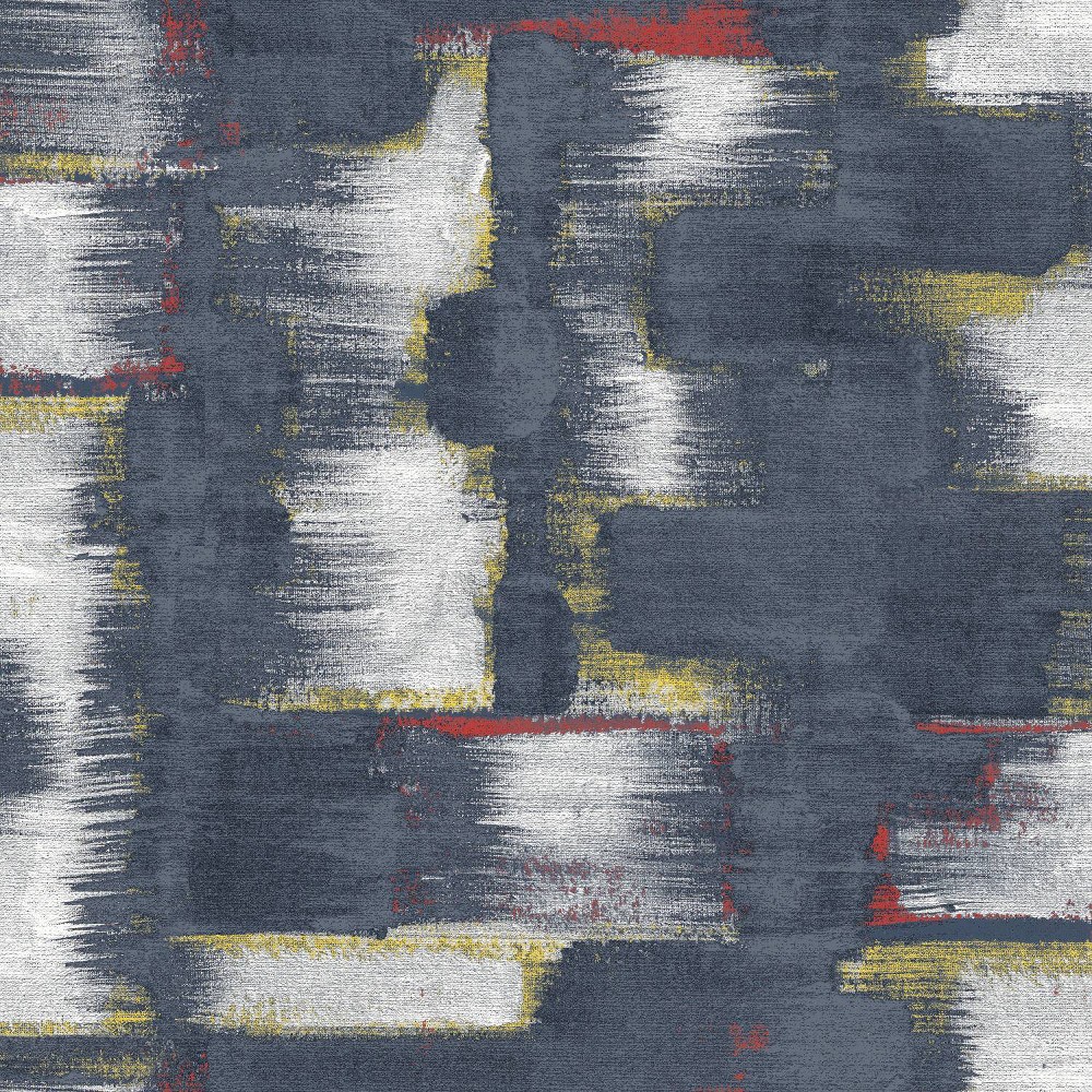 Photos - Wallpaper Roommates Tamara Dry Modern Ikat Peel & Stick  