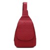 MKF Collection Cleisy M logo Embossed Vegan Leather Women’s Sling Bag by Mia K - 2 of 4