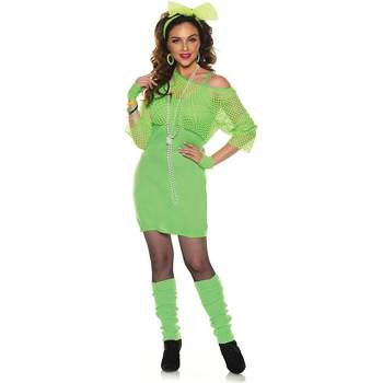 Totally 80'S Costume- Neon Green