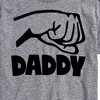Men's - Instant Message - Daddy And Me Fist Bump Short Sleeve Graphic T-Shirt - 2 of 4