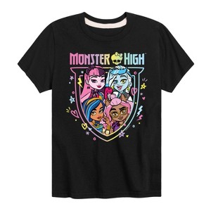 Boys' - Monster High - Toddler And Youth Short Sleeve Graphic T-Shirt Short Sleeve Graphic T-Shirt - 1 of 4