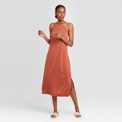 apron slip dress