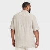 Men's Vintage Short Sleeve Camp Shirt - Goodfellow & Co™ - 2 of 3