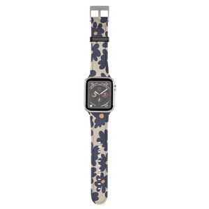 Miho mini floral garden 38mm/40mm Silver Apple Watch Band - Society6 - 1 of 3