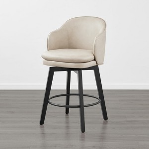 Spruce&Spring Modern Swivel Counter Height Bar Stools with Arm - 1 of 4