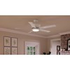 Urban Ambiance Luxury Contemporary Indoor Ceiling Fan,  15.5"H x 54"W,  White, UHP9120 - 3 of 4