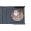 Q Power Dual 10 Inch Subwoofer Box Chevy GMC Truck Crew Cab Underseat Enclosure - 3 of 4