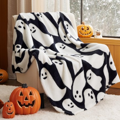 Halloween Topic Design Soft & Plush Throw Blankets - Bedsure