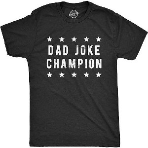 LEVEN SIXTEEN Mens Dad Joke Champion T Shirt - 1 of 3
